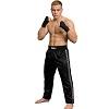 FIGHT-FIT - Kick-Boxing Hosen / Satin / Schwarz / Medium