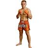 FIGHTERS - Muay Thai Shorts / Orange / Large
