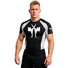 FIGHTERS - Rashguard / Giant / Schwarz-Weiss / Large