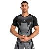 Venum - Rashguard / Attack  / Short Sleeve / Noir-Gris