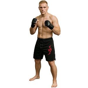 FIGHT-FIT - Pantaloncini da MMA / Brazilian / Nero / Small