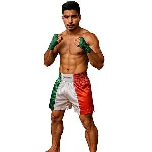 FIGHTERS - Pantaloncini Muay Thai / Italia / Tri Colore / Small