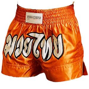 FIGHTERS - Pantaloncini Muay Thai / Arancio / Medium