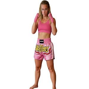 FIGHTERS - Pantaloncini Muay Thai / Rosa / Medium