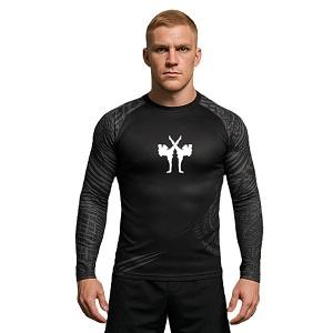 FIGHTERS - Rash Guard / Tribal / Nero / Medium