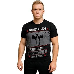 FIGHTERS - T-Shirt / Fight Team Invincible / Nero / Medium
