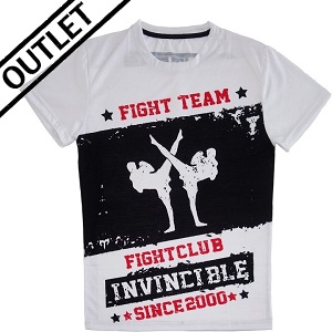 FIGHTERS - T-Shirt / Fight Team Invincible / Weiss / Medium