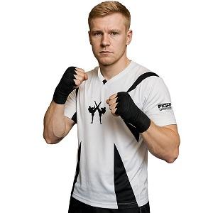 FIGHTERS - Camicia da kickboxing / Competition / Bianco / XXS