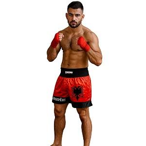 FIGHTERS - Pantaloncini Muay Thai / Albania-Shqipëri / Large
