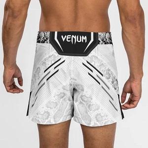 UFC Adrenaline by Venum Authentic Fight Night Men's Fight Short / Short Fit / White / Large