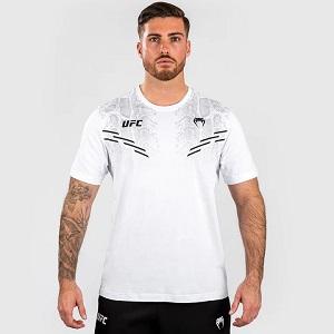 UFC Adrenaline by Venum Replica Camiseta de manga corta para Hombre / Blanco / Large