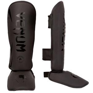 Venum - paratibie bambini / Challenger / Neri-Neri / Medium
