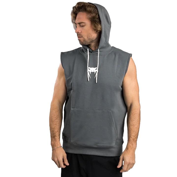 Venum - Felpa con cappuccio / Sparring / Grigio / Medium