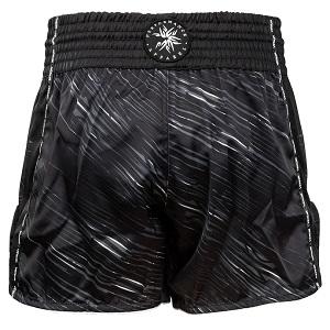 Venum - Pantaloncini di Muay Thai / Tectonic Rapid / Nero-Grigio / Large