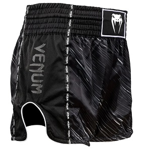 Venum - Pantaloncini di Muay Thai / Tectonic Rapid / Nero-Grigio / Large