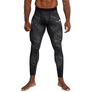 Venum - Pantaloni a compressione / Tectonic Rapid / Nero-Grigio / Medium